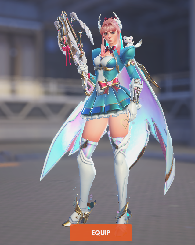 SoulAlerts's tweet photo. I don't even play Freja, but this skin is one of the prettiest dokiwatch skins BY FAR https://t.co/mUF652c6F5