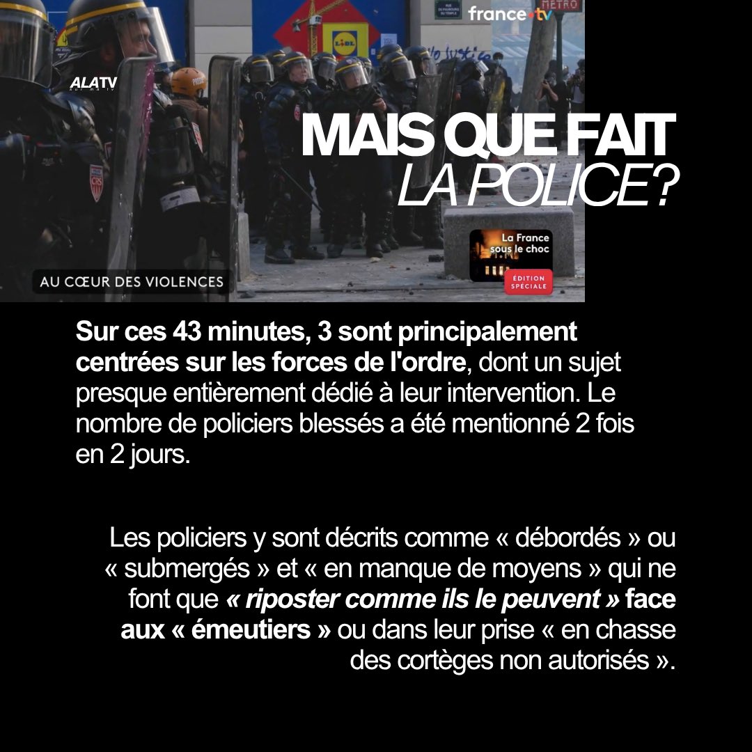 OuiCerCelia's tweet photo. En 24h et 2 JT de France 2, 43 minutes ont été dédiées aux dégradations matérielles sur les 50 consacrées aux manifestations du 17 octobre. 

2 minutes 49 seulement aux revendications. 

Y aura un article plus long mais j’ai tout résumé ici en attendant : https://t.co/jQUzxlQOUE https://t.co/7rtfTQX6pM