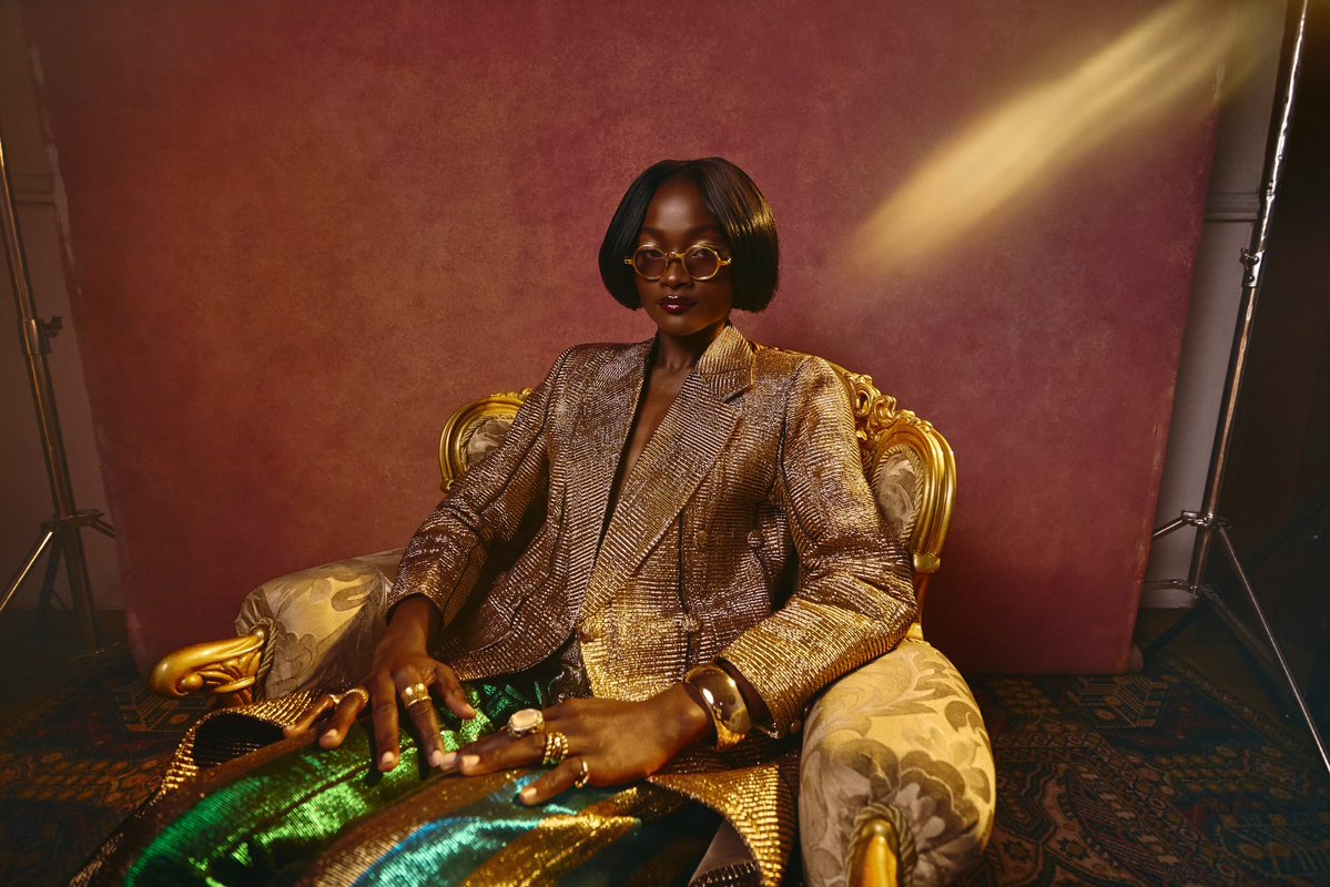 NoteSphere's tweet photo. Aso Oke collection by Shakara Trybe.
Photographed by Deji Oluokun. https://t.co/yPBtVfh5mR