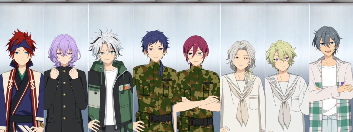 askz_yi's tweet photo. ちびたちの推定年齢順の画像が出来たよ
年齢わからん子は身長と顔付きでこの辺りかな？に置いただけだからあんま気にしないでね https://t.co/NGPqsJVjs5