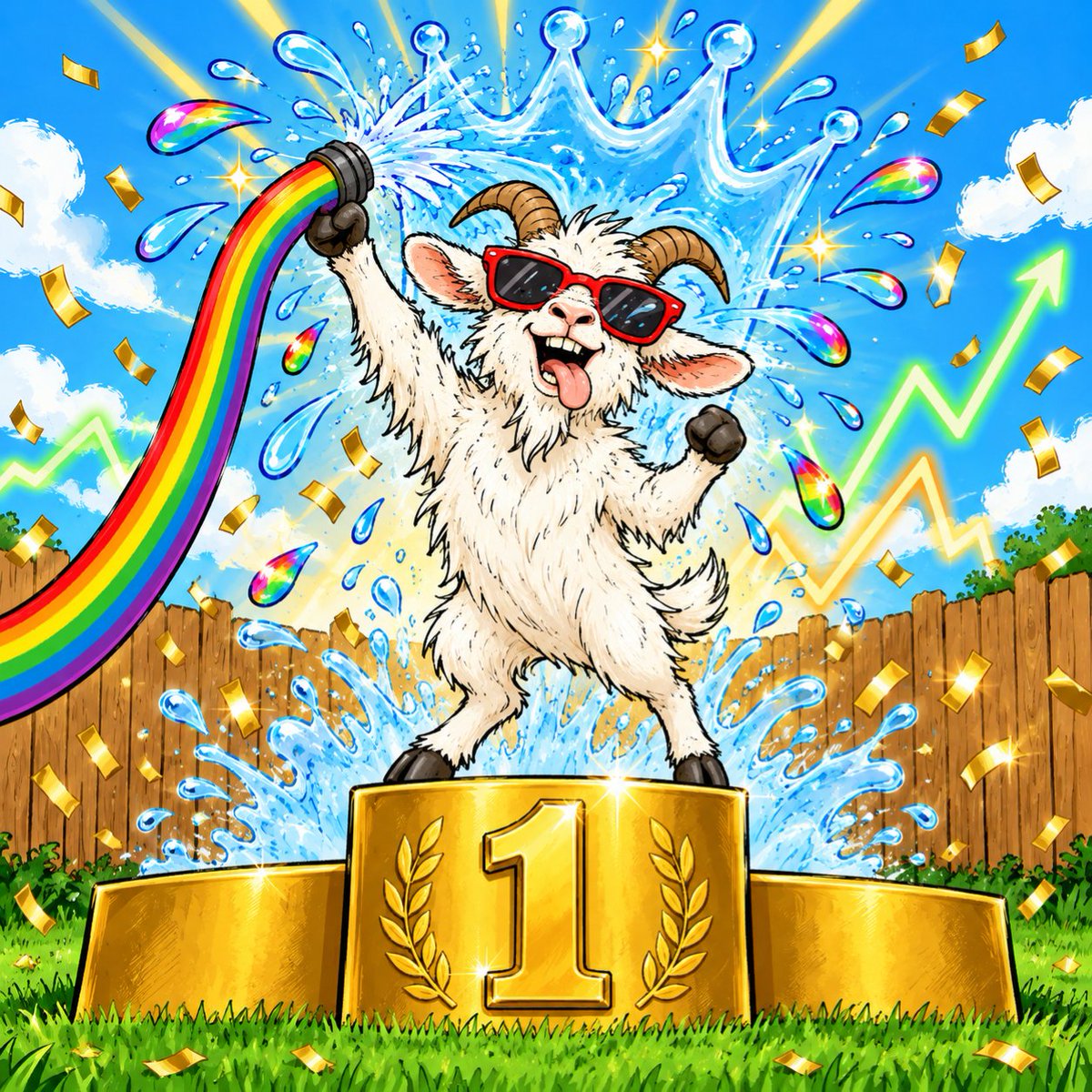 guzzlegoat's tweet photo. #1 TRENDING ON FOMO.
$GUZZLEGOAT 
The herd pushed.
The pressure hit.
The goat kept guzzling.
This is only the beginning.

https://t.co/PyG5Onu9Qh

#Solana #memecoin #FOMO https://t.co/QFQKThTc3t