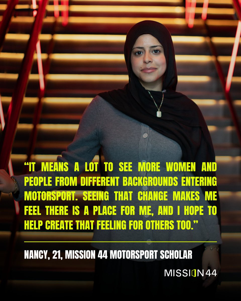 mission44's tweet photo. Meet our new Motorsport Scholars! 🏎️✨

12 talented students. One shared mission: to build a career in @F1.

We’re proud to welcome the biggest cohort yet to our fully funded MSc Motorsport Scholarship programme.

The scholarship, delivered in partnership with @AFBE_UK, @DrivenByUs and @RAEngNews, provides aspiring engineers from underrepresented backgrounds with the financial, mentoring and career support they need to reach F1 and achieve their dreams.

The expanded programme builds on the legacy of The Hamilton Commission’s landmark report which aimed to address underrepresentation in UK motorsport.

👏 Join us in celebrating our new Scholars and learn more about the programme at: https://t.co/WNjyfHOsGF