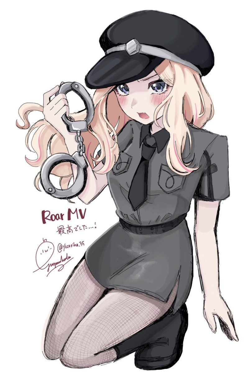 yuzuriha_35's tweet photo. 絵チャお邪魔しました！
Roar MV、👮星南をありがとうございます https://t.co/7CaWZRCg0J