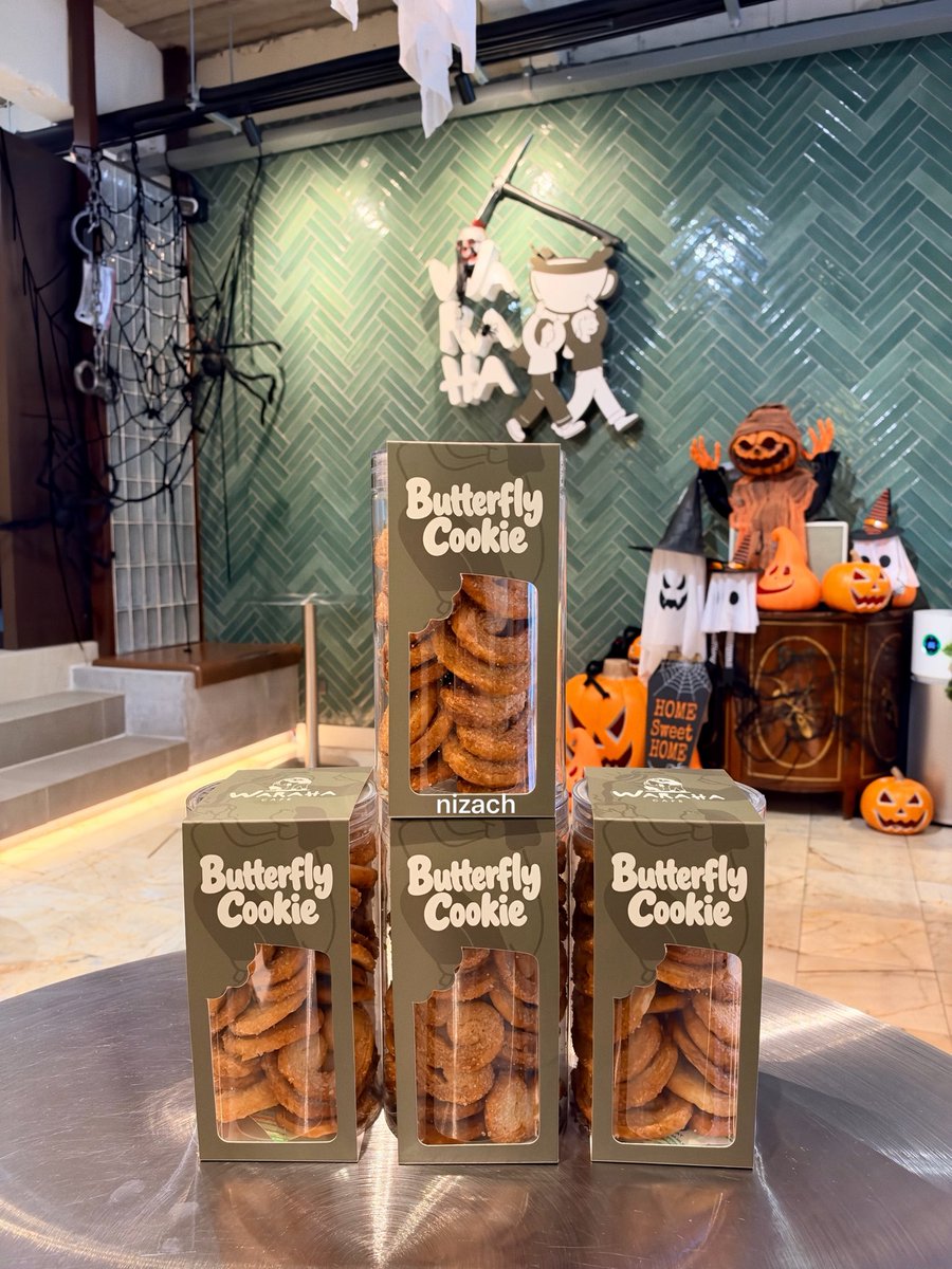 niza_channel's tweet photo. ดีใจเป็นลูกค้ารายแรกของ Butterfly Cookie  พร้อมจำหน่ายแล้ววันนี้ที่วราหะคาเฟ่ค่ะ อร่อยจัง

#warahacafe @WARAHACAFE 
#อิงฟ้ามหาชน #EngfaWaraha https://t.co/9r8fQvTDzL