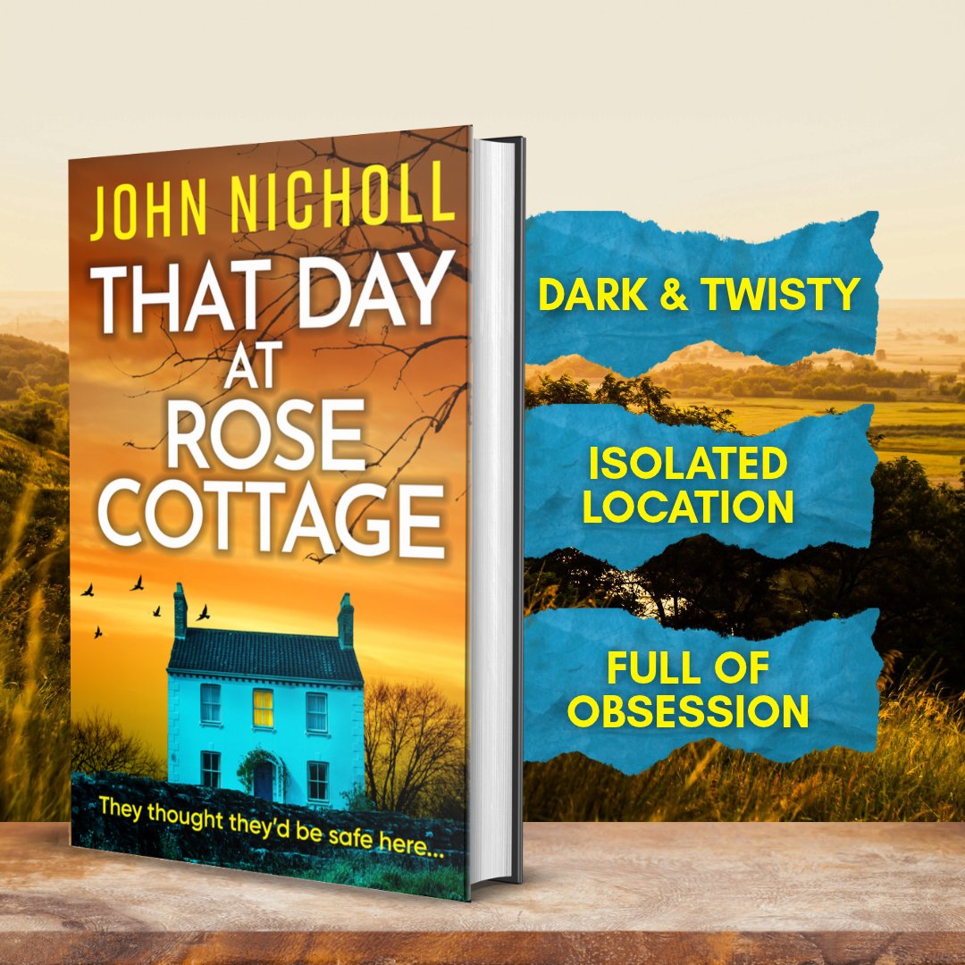BoldwoodBooks's tweet photo. Happy publication day @nicholl06! π #ThatDayAtRoseCottage is the brand new, completely dark and twisty psychological thriller you won't want to put down! Get your copy and start reading today: https://t.co/HhUO3BLjM6 https://t.co/0Cmo1b8a7e