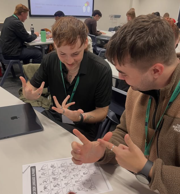 GORSESCITT's tweet photo. Last week, our secondary trainees explored guided practice by modelling how to learn a new skill! 🌟
It was fantastic to see them putting the “I do, we do, you do” approach into action. What a talented bunch they are! 🤩👏
#GORSESCITT #GetIntoTeaching #Modelling https://t.co/z1miiZfXUo
