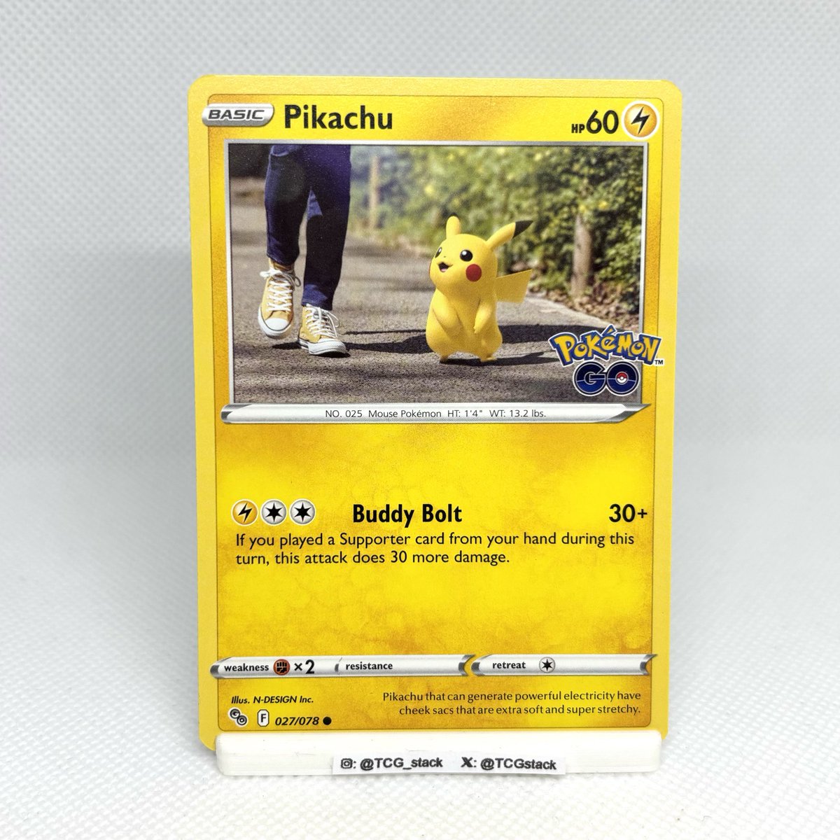 TCGstack's tweet photo. #pikachu #pokemongo art✨ https://t.co/6HMJmefkAW