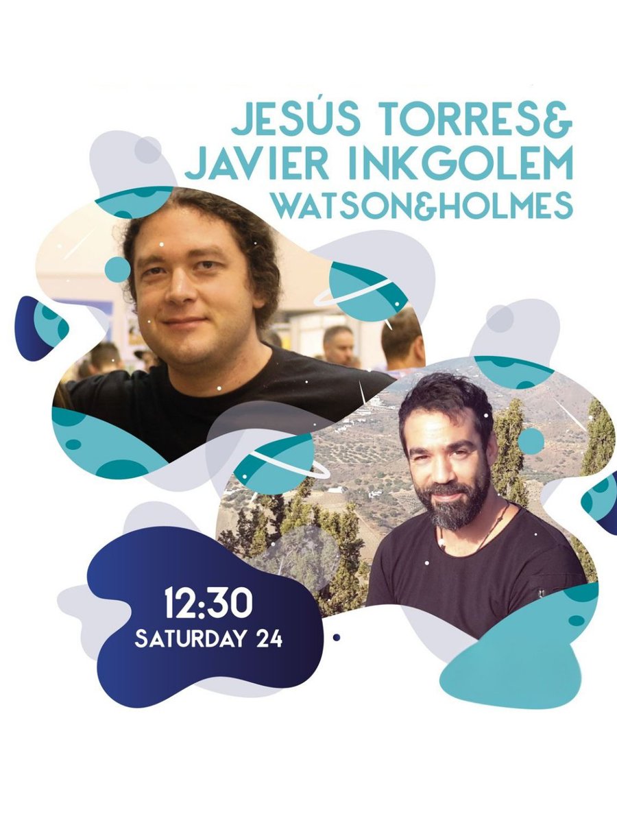 Ludonova's tweet photo. 🖊️ Here’s our signing session schedule for #SPIEL26!

👉 Toni López | Green Gold | Saturday 24th at 5:00 PM
👉 @JESSamarillo &amp; Javier Inkgolem | Watson &amp; Holmes | Saturday 24th at 12:30 PM
👉 Denise Phoenix | Dice Arcana | Friday 23rd at 5:00 PM

See you at booth 3F 115! 😉 https://t.co/NIA6l9LdJs
