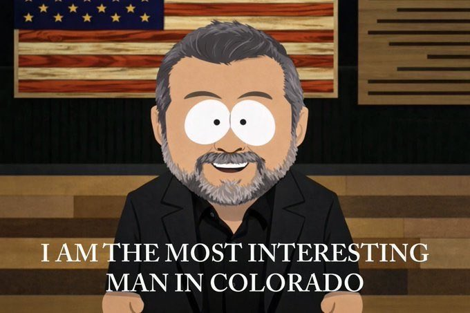 CurveballCO's tweet photo. With less than 2 weeks left to go till the election for Colorado Governor.

Griftor Marx @victormarx remains the most interesting man in Colorado.......and we are all mean to him.

Happy Wednesday!!!

#coloradopolitics #copolitics #dosequis

@MandyConnell @JonCaldara @Rossputin @PatriotMarkCook @RobertTreta @RyanSchuiling @AsheinAmerica @FoldARPrez @RallyRights @nexton9news @CBS4Shaun @BreakTheChainsM