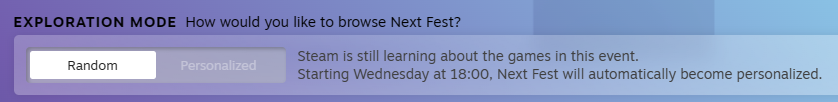 spunjlabs's tweet photo. T-minus 8 hours until Next Fest becomes less....grim? Please save us all Mr. Algorithm 🙏 #SteamNextFest https://t.co/8az4SvbyPn
