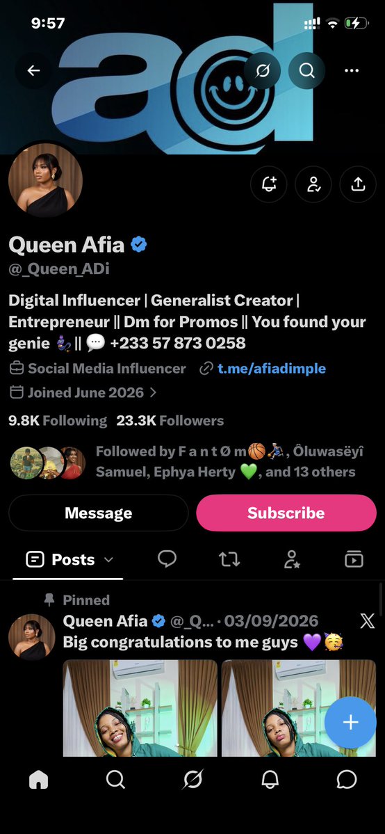 Alex___VO's tweet photo. @twitgameboy @_Queen_ADi 8145324344
Ooayy

Thanksss @twitgameboy 🙏🏾🙏🏾 https://t.co/VIedXcaIzL