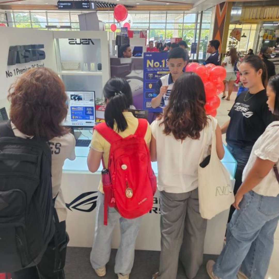 ASUSph's tweet photo. 🏷️ Up to ₱8,000 OFF on select ROG and TUF Gaming laptops
🏷️ Up to ₱4,000 OFF on select ASUS Vivobook and Zenbook laptops
🏷️ Up to ₱2,000 OFF on select ASUS All-in-One PCs and Mouse

#ASUSPH #ROGPH #EDSTechExpo2026 #RobinsonsTacloban #TechDeals https://t.co/p1TXwzkcJv