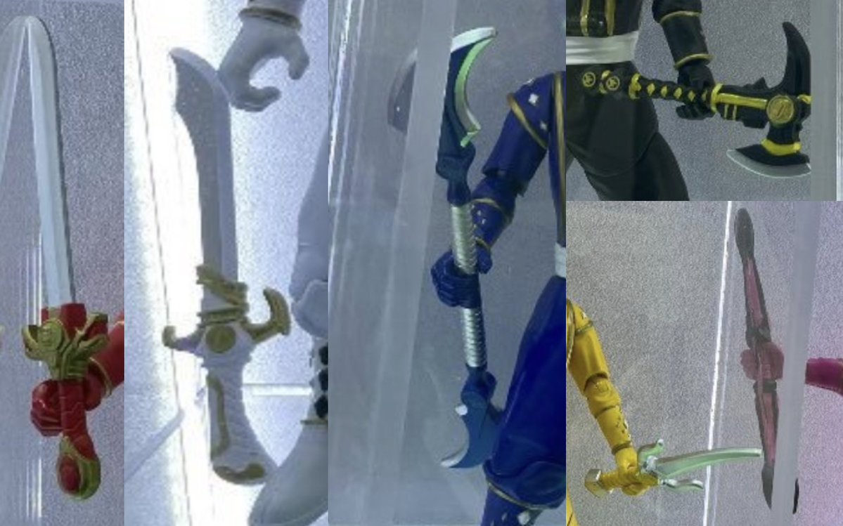 PwrRngr's tweet photo. Kakuranger weapons for the Ninjetti? Nahhh.

Ninja'd up Zyuranger weapons for Ninjetti? Very cool... https://t.co/icS3DdKYSo