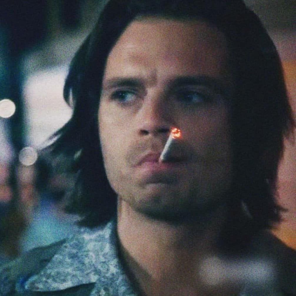 heartz4ruby's tweet photo. we need a winter soldier film set in the 70s so we can see bucky in disguise and styled like this https://t.co/H5JQRzBtff