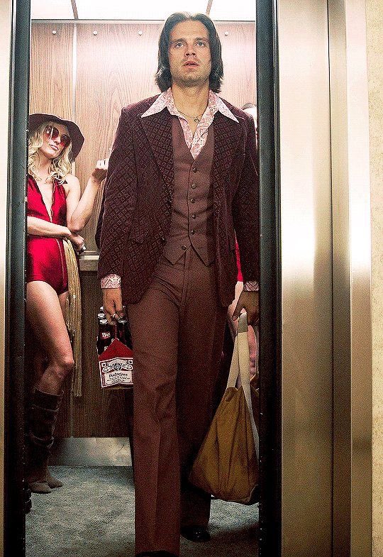 heartz4ruby's tweet photo. we need a winter soldier film set in the 70s so we can see bucky in disguise and styled like this https://t.co/H5JQRzBtff