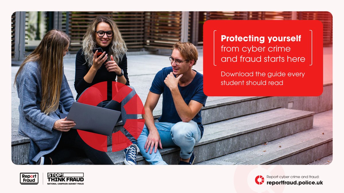 reportfrauduk's tweet photo. 🚨 Uni students: don't let fraudsters ruin your university experience.

🔗 Check out our free booklet on how to protect yourself against the most common fraud types targeting students:https://t.co/09ebV68J3x https://t.co/rXGr6hxpW4