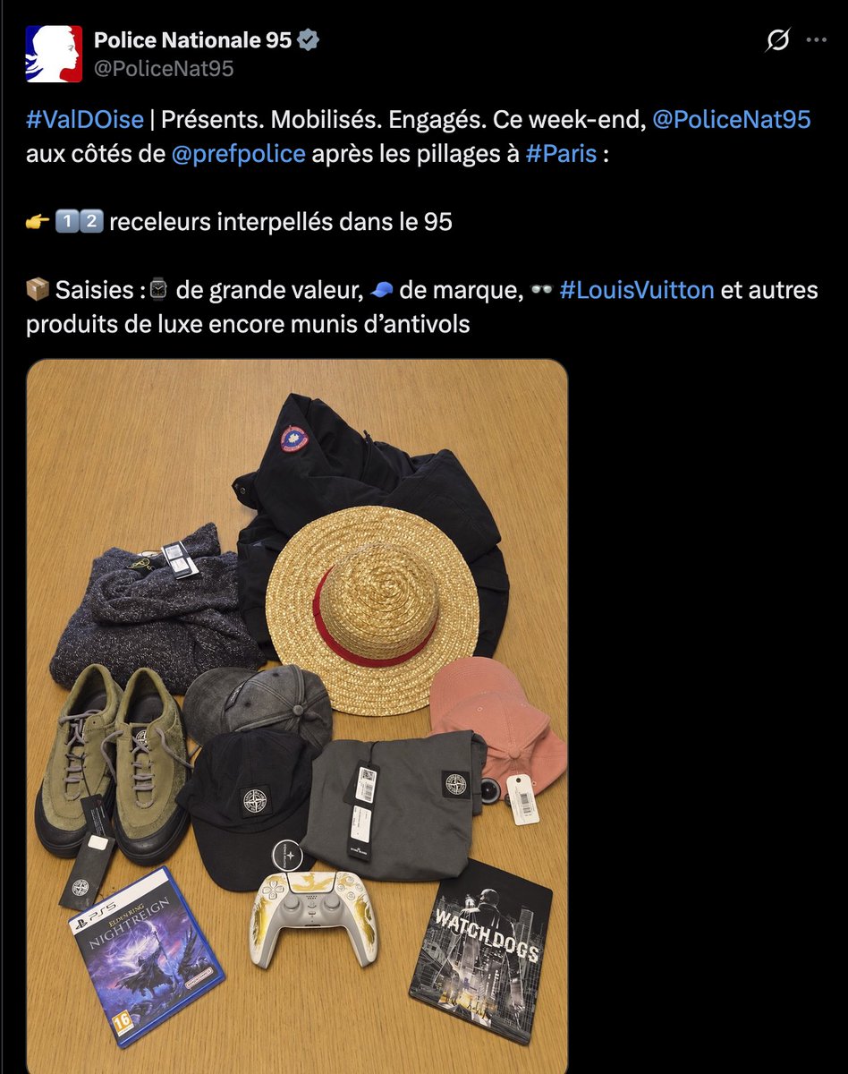 Nain_Portekoi's tweet photo. Bonjour @PoliceNat95, je ne sais pas qui est le génie chez vous qui s'est dit que ce serait une bonne idée de montrer les résultats de votre travail en postant une image créé par IA, mais vous devriez lui enlever son accès à Twitter.
Pour son bien et le vôtre. https://t.co/LvvGj10AtP