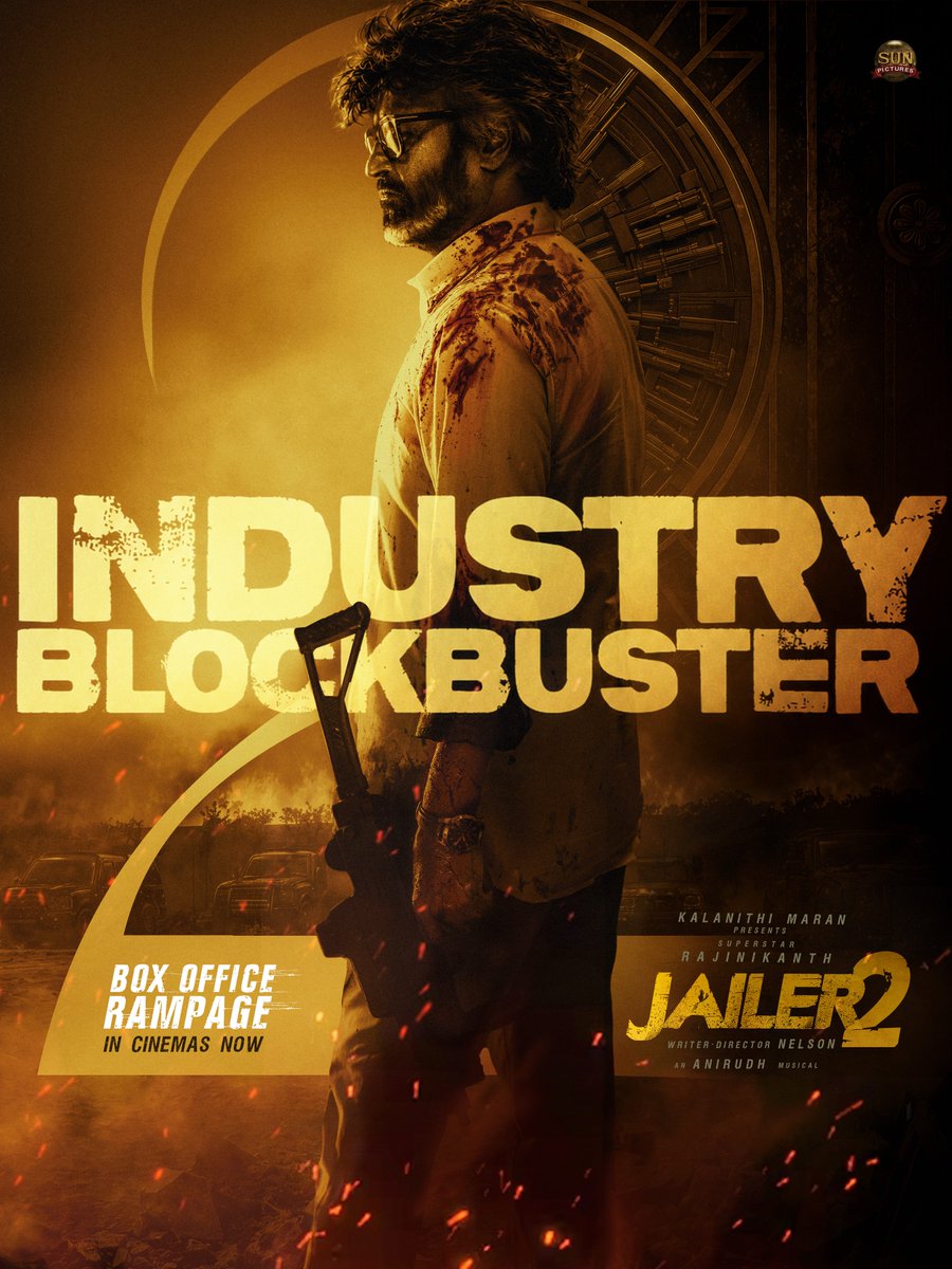 sunpictures's tweet photo. Ivan Jeyicchaa, Olagame kondatta Mode-u🔥
#Jailer2IndustryBlockbuster

@rajinikanth @Nelsondilpkumar @anirudhofficial @vidya_balan @iam_SJSuryah #MithunChakraborty #SurajVenjaramoodu @meramyakrishnan @iYogiBabu @mirnaaofficial @vijaykartikdop @Nirmalcuts @ChethanDsouza @AlwaysJani @KiranDrk @sunilreddy22 #PallaviSingh @valentino_suren @Alagiakoothan #SantoshRaju @kabilanchelliah @kuchirayar73 @RIAZtheboss