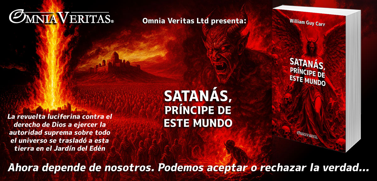 OmniaVeritasLtd's tweet photo. Satanás, Príncipe de este mundo https://t.co/CJauEjRYn1 
📢 Nueva publicación: "Satanás, Príncipe de este mundo" de William Guy Carr.

Como muchos otros que han tratado de averiguar quién causa las guerras y las revoluciones, y por qué, me he abierto camino a tientas a través de la niebla roja de la propaganda luciferina durante muchos años. He reunido miles de pruebas. He encontrado cientos de pistas por todo el mundo.

En un momento u otro he culpado al capitalismo egoísta, al comunismo, al nazismo y al sionismo político. Otras personas a las que consulté estaban igualmente convencidas de que una u otra de estas fuerzas malignas era el PODER SECRETO que trabajaba entre bastidores para obligar a los gobiernos a adoptar políticas que acabarían forzándoles a guerras y revoluciones.

Pero cuando utilicé la Santa Biblia, la Palabra inspirada de Dios, para verificar la verdad o falsedad de cada prueba, empecé a darme cuenta de la VERDAD. Esa verdad es que la revuelta luciferina contra el derecho de Dios a ejercer la autoridad suprema sobre todo el universo se trasladó a esta tierra en el Jardín del Edén. Ha estado creciendo desde entonces, hasta que ahora ha alcanzado su etapa semifinal.

#SatanásPríncipeDeEsteMundo #WilliamGuyCarr #ConspiraciónLuciferina #PoderSecreto #GuerrasYRevoluciones #Propaganda #SantaBiblia #Jesucristo #Lucifer #Satanás #Verdad #HistoriaProhibida #VerdadOculta #PoderOculto #Geopolítica #NuevoOrdenMundial #Ensayo #LibrosDeHistoria #OmniaVeritas #EditorialOmniaVeritas #LecturaRecomendada #Biblioteca #Cultura #PensamientoCrítico #Conocimiento #NovedadEditorial #Libro #HistoriaContemporánea #Religión #Profecía