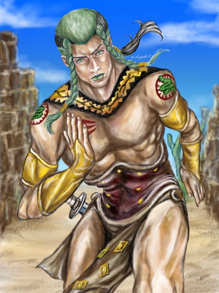 chieyuki45's tweet photo. サンドマン
#sbr #jjba https://t.co/yHBIM87wjr