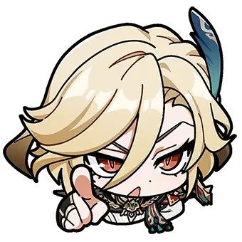 LazorBeanz's tweet photo. This emote suddenly becomes a million times cuter when I remember this is technically Alhaitham’s pov https://t.co/4tPUfmtkeK