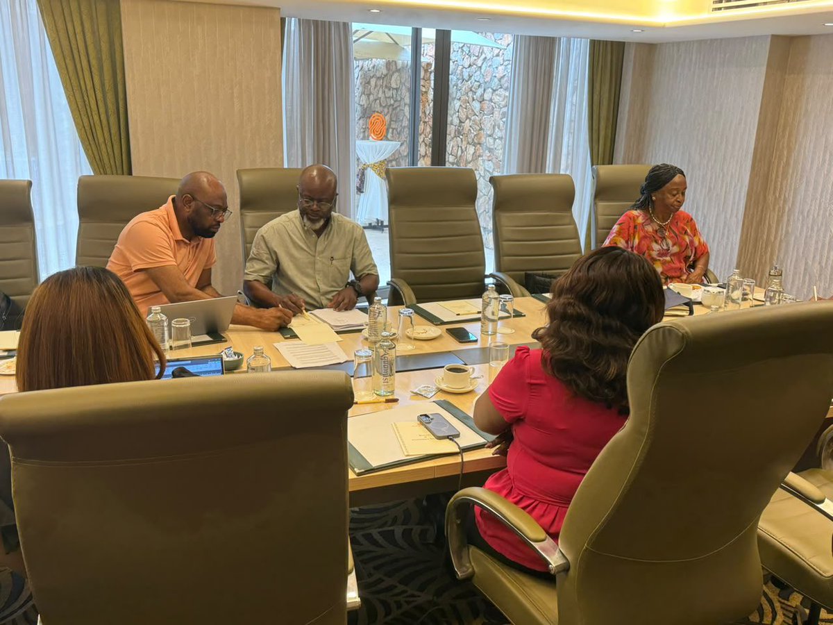 APRMorg's tweet photo. After returning to Nairobi, the targeted review on youth issues in Kenya met with Ms. Gloria Wawira, CEO of the National Youth Council (NYC), a state agency established by an act of parliament. Ms. Wawira explained to the review mission that her organization has supported the conduct of smooth elections by delivering voter civic education and building an electronic platform to allow for remote voter registration. 

In terms of opportunities, the NYC collaborates with the private sector -banks and big tech firms such as Google- as well as inter-governmental organizations such as the UNDP to provide youth with AI skills and apprenticeships in companies.

According to Ms. Wawira, rebuilding the compact with youth will require tackling three urgent issues: unemployment, the cost of living crisis which is a global phenomenon and the political disconnect with Members of Parliament. As regards the first two issues, she cited the Kazi Majuu program which affords Kenyans the opportunity to work abroad, efforts to expand the public service internship program, the bill proposing the reduction of VAT from 16 to 8% which was signed into law recently and the disbursement of  hustler funds worth billions of Kenyan shillings.