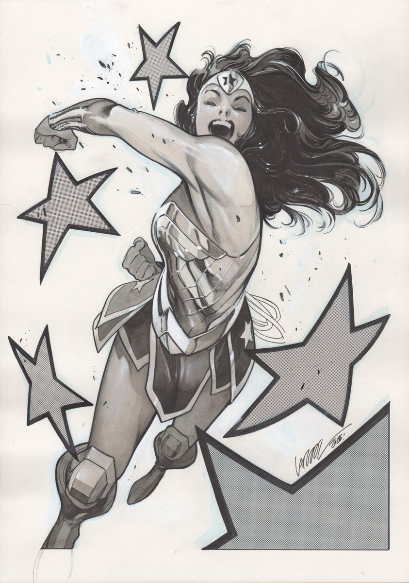 TGR_ComicArt's tweet photo. Happy Wonder Woman Day to everyone! ❤️‍🔥

And what a better way to celebrate it than with this MASTERPIECE by @PepeLarraz  🔥

#WonderWoman #WonderWomanDay #TheGreenRommComicArt https://t.co/ofj44zS0WU