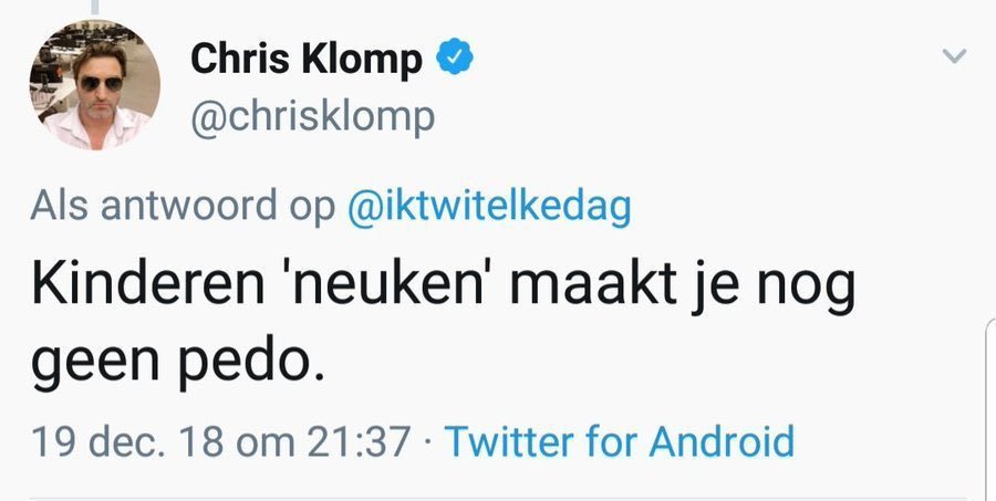 wesleyxbogers's tweet photo. @chrisklomp Ik vraag me af, Chris.
Wie hecht nog waarde aan jouw mening? https://t.co/nP1W4qtzhH