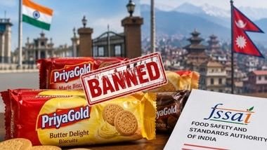 AnandKumar3316's tweet photo. Nepal bans Priyagold biscuits over food safety violations. 🇳🇵 If our products fail safety standards abroad, India must ask a serious question: Are we prioritising food safety as much as exports? 🇮🇳 https://t.co/PKguiDQkTL