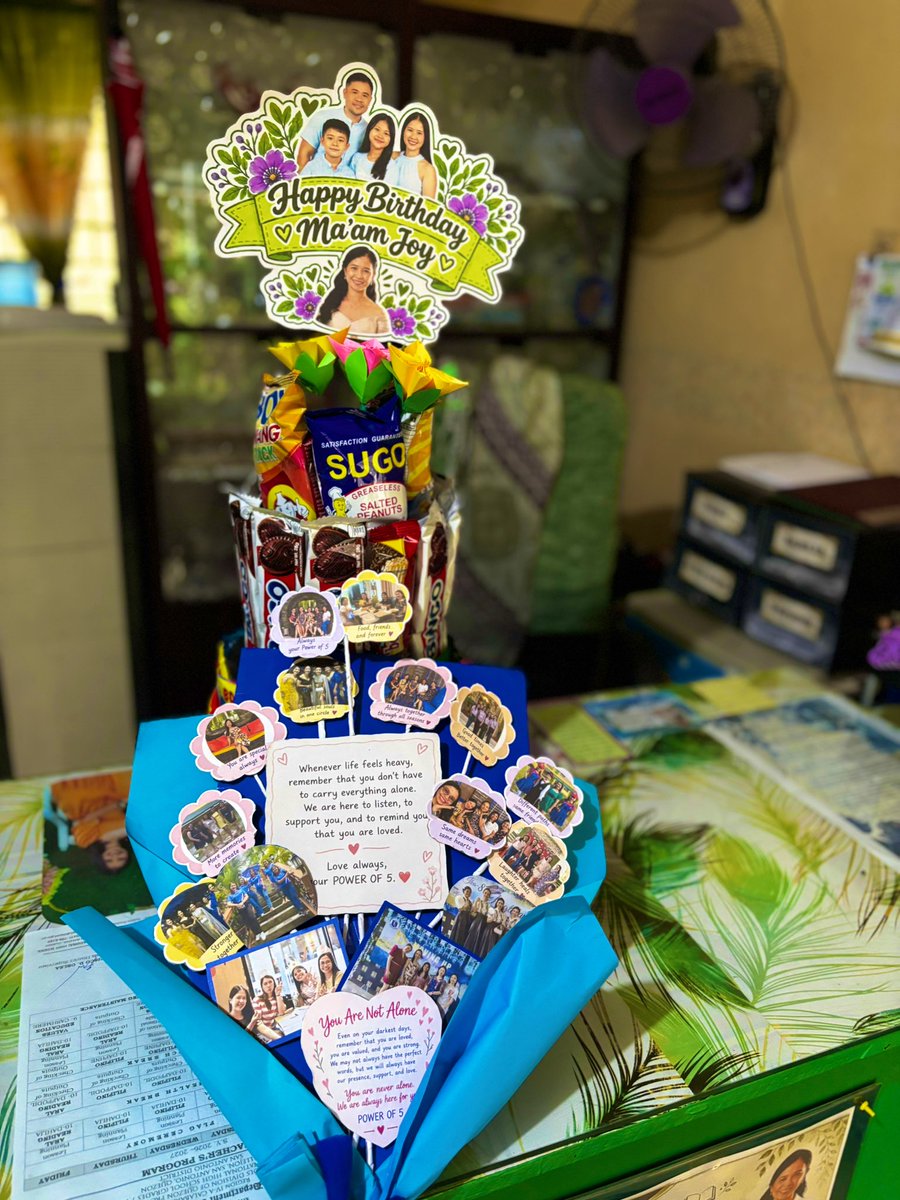 Lnncl1's tweet photo. Happiest Birthday, aming Ma’am Joy✨💙 https://t.co/I8EzWNrO2w