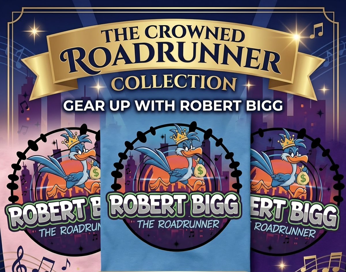 RobertBigg2's tweet photo. #NewMerch #Biggtheroadrunner https://t.co/LLAkbzu1Rd