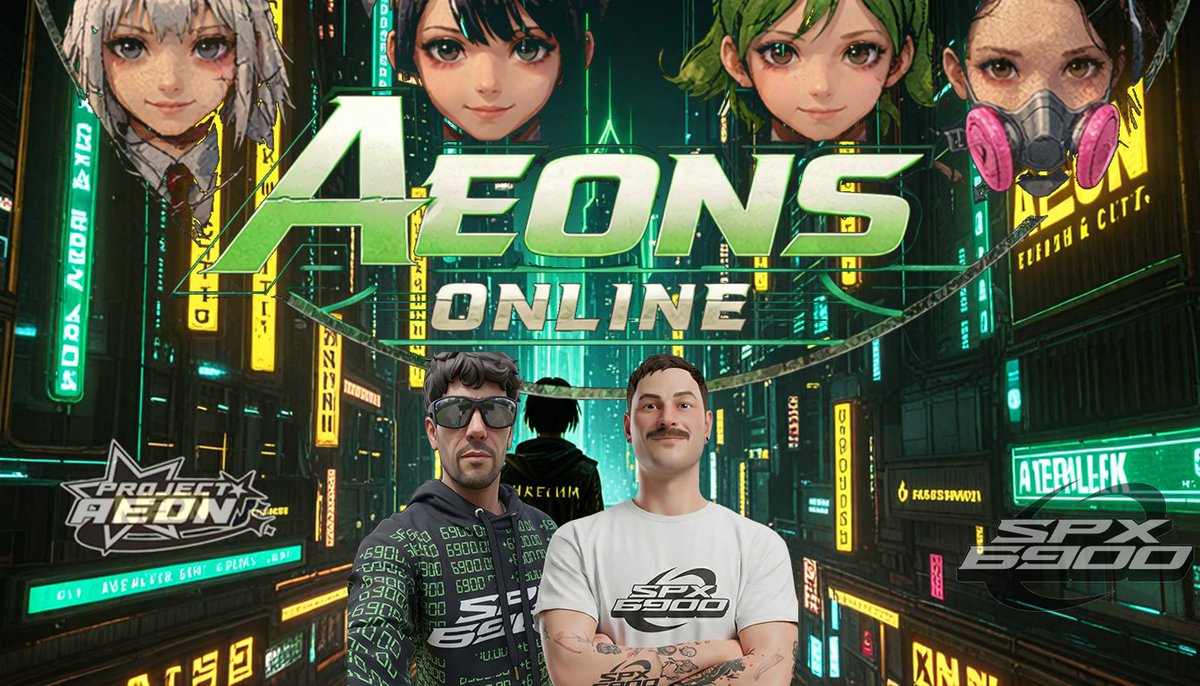 JordanRiz's tweet photo. AEONS ONLINE EP40! #SPX6900 News/Updates etc
W/Hoodish @veryhoodish 
COme join us and have fun! ILY.
https://t.co/CqnWHOmCaX https://t.co/6aeabH3gd5
