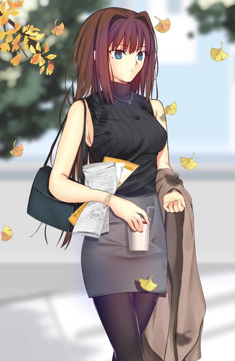 shikikaito's tweet photo. 秋コーデ青子 https://t.co/7PS4m8Dk3t
