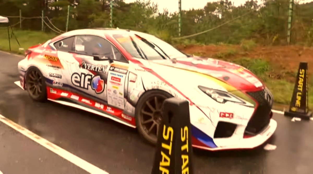 SS23812435's tweet photo. 今日の上野選手
2号機のレクサスでエビスドリフトその1
#D1GP  #teamvertex #elf #UPGARAGE #シバタイヤ #RACINGGEAR #ecumasteremu
#TARMAC https://t.co/ctAolBpTvh
