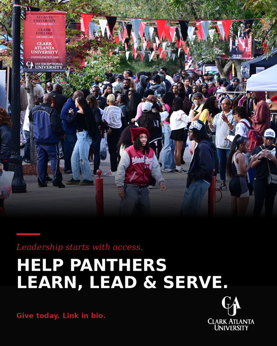 CAU's tweet photo. Leadership starts with access. 🐾❤️🖤 Every gift helps expand scholarship opportunity for CAU students. Give or start a fundraising team:https://t.co/lgwmgVYAFS  #CAUToday #CAUGiving https://t.co/QH3EmPrHoZ