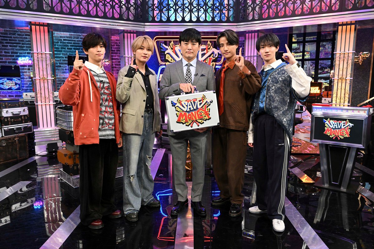 ChukyoTV_PR's tweet photo. ＼今夜のプラチナイト／
🕐23:59～ SAVE MONEY
B&amp;ZAIがまさかの仲間割れ!?
普段は仲間のメンバーが
今回は敵となり賞金を奪い合う！
菅田琳寧💰本髙克樹💰鈴木悠仁💰川﨑星輝

🕐24:24～ 仮面教師
「茜先生を殺したのは、僕です」
妻を殺した犯人が名乗り出る!?
🎭浅香航大🎭杢代和人 https://t.co/YYZWrD4nhK