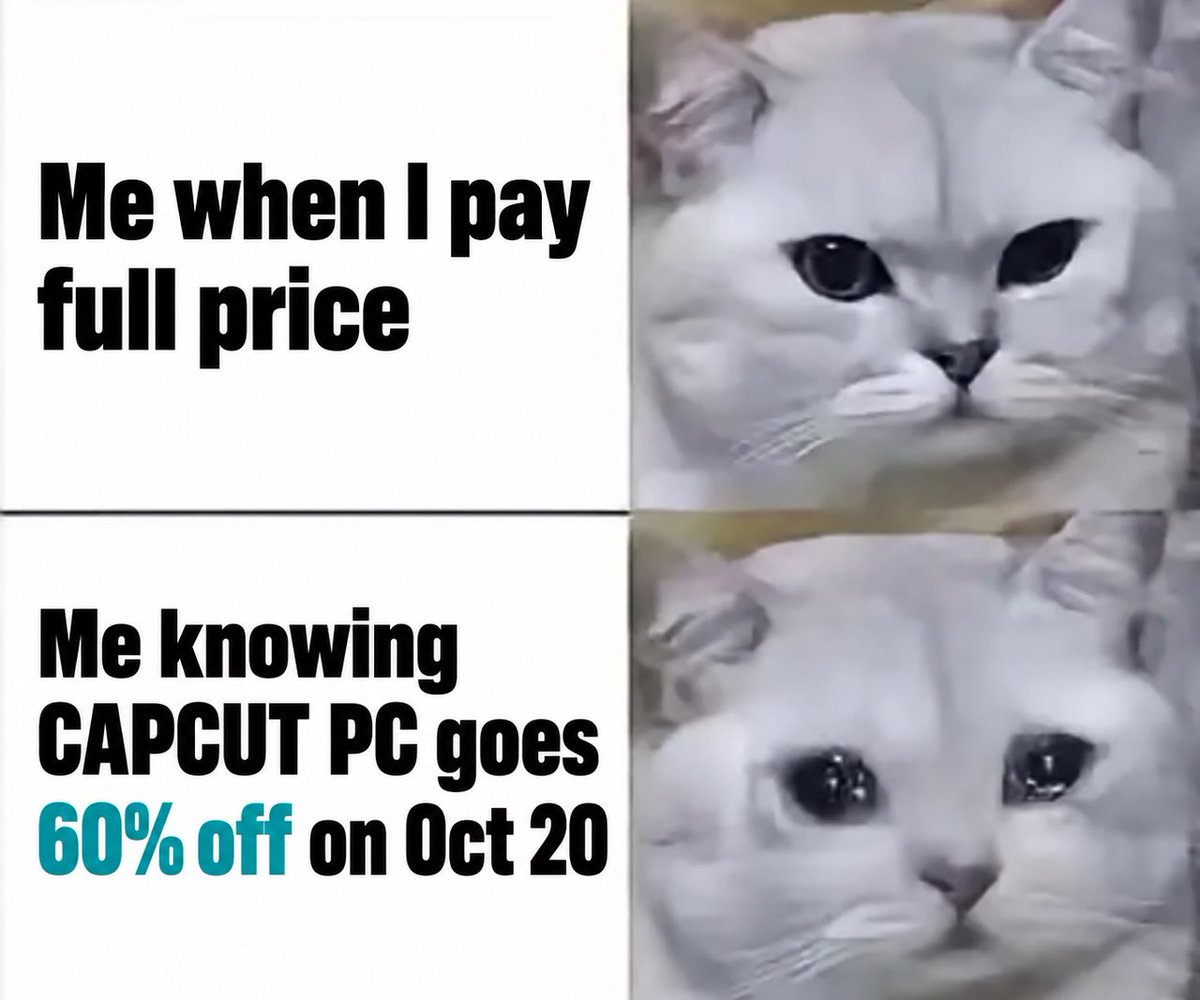 JacobyoungAI's tweet photo. 🎬 CapCut Black Friday is LIVE! 

The sale officially starts TODAY, with 60% OFF Pro and 40% OFF Ultra from Oct 20–30. CapCut Desktop only.

A Jean Phil-style campaign can be bold, surreal, and full of visual contrast. 

CapCut PC helps turn those creative AI concepts into polished marketing videos with a complete editing workflow.

#capcutpc #capcutblackfriday