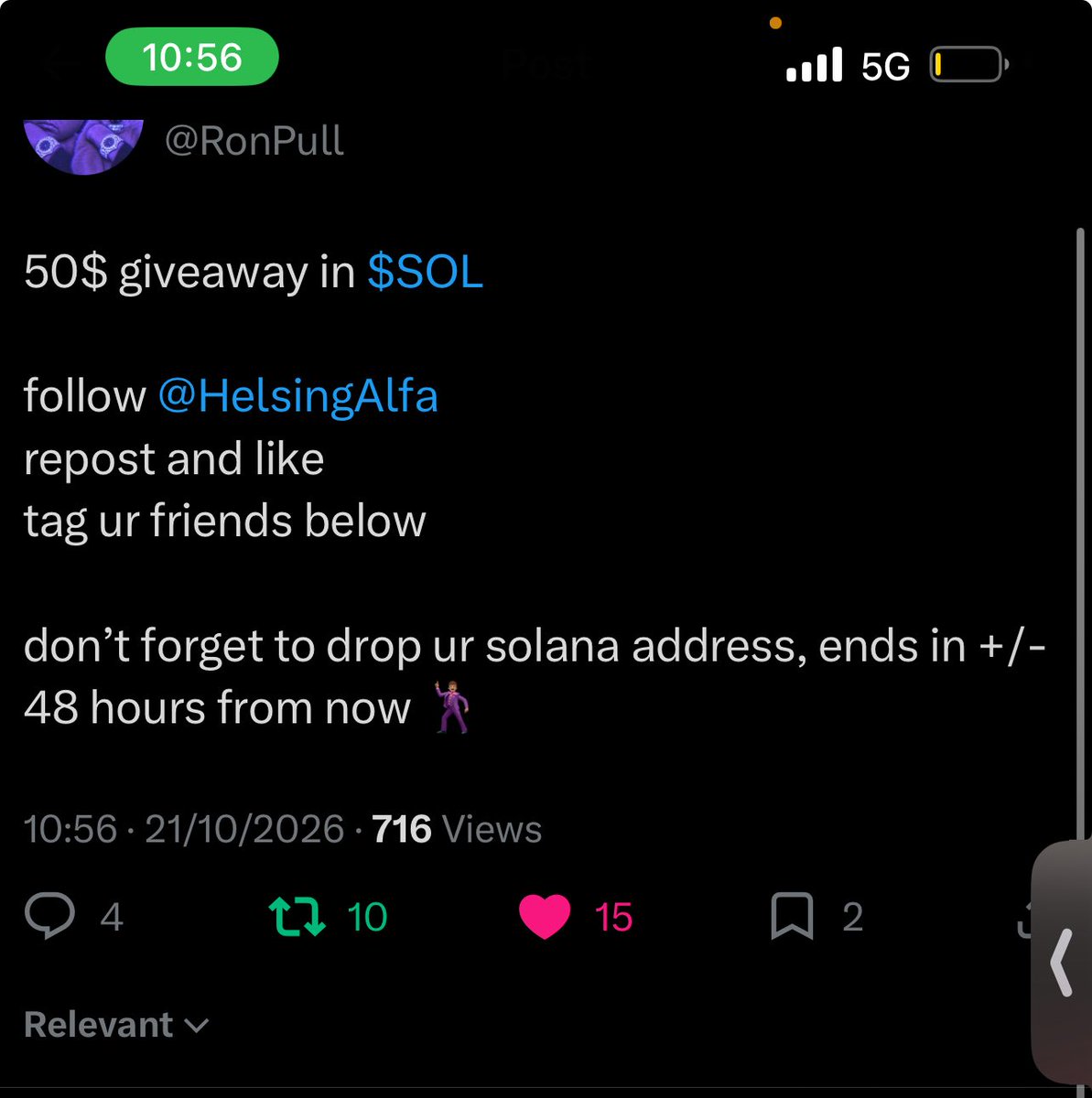 ChykaminC's tweet photo. @RonPull @HelsingAlfa @Sommie0x @ItsKeisha01 GL

4WDvvmEq6PxdEDqWC5J59SnYpsM7DXvWVUGr86c1AJbg https://t.co/MEBkrMS2cF