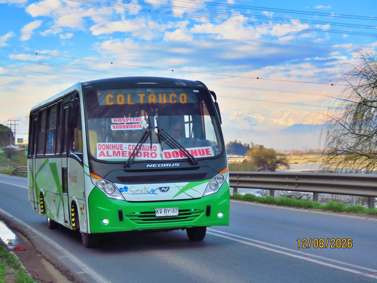 BusesSextur's tweet photo. ¡Ya estamos en línea ❗

⏰ Recorridos desde 04:40 a 21:30⌚️

📌Coltauco
📌Doñihue
📌Lo Miranda
📌Safari
📌San Vicente
📌Peumo
📌Las Cabras
📌Alhué
📌Cartagena

📍Suspendidos 
      Pichilemu 
      Navidad https://t.co/OA5zdxUvQH