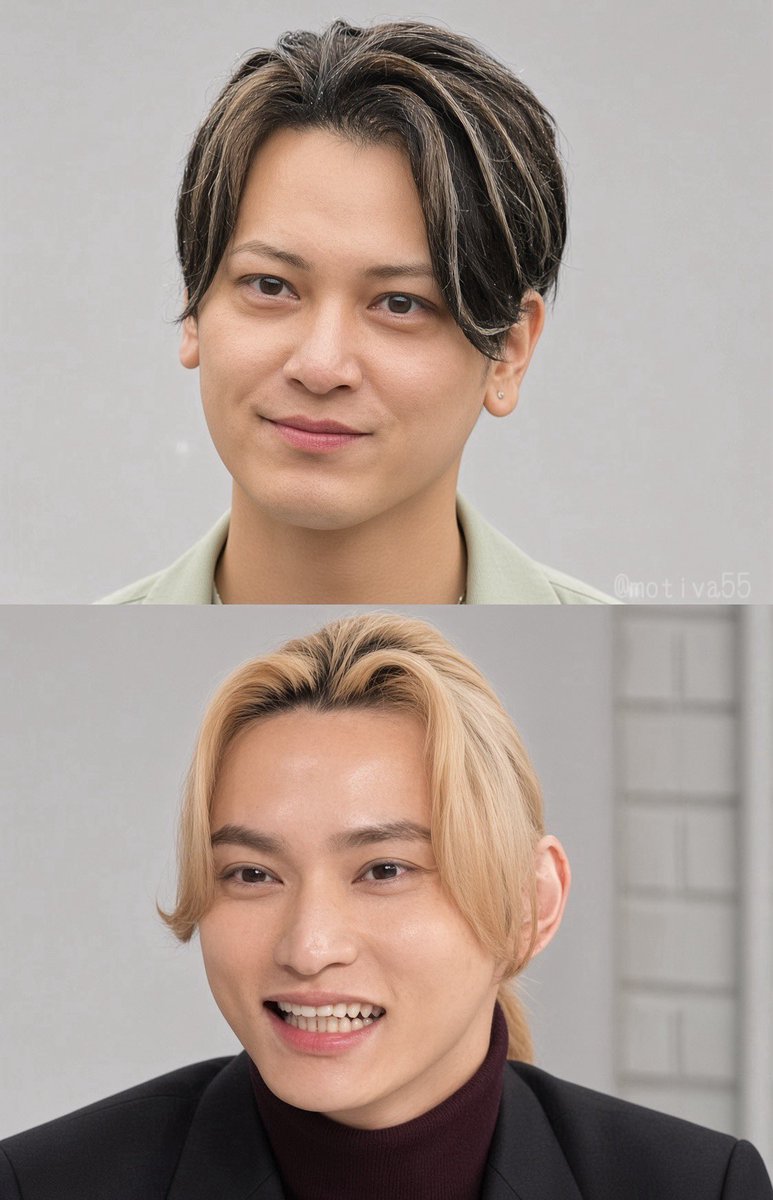 3b2zg's tweet photo. エルはDJ SODAばりにヒアル顔だし、ワカメは眼瞼下垂でアブちゃんそっくりだし、しぃくんの目バキはSKY-HIだし、キャッシーはもうバッカルファットとジョールフォー痩せこけて北澤にソックリ。

やぱ人って歳とると
①瞼開かなくなる（眉下リフト）
②顔が萎んで痩せるor激太り
③法令線と目の下のクマ爆誕
のパターンで劣化することが圧倒的多数だから、40超えてからは努力を怠った人から脱落していくよね。