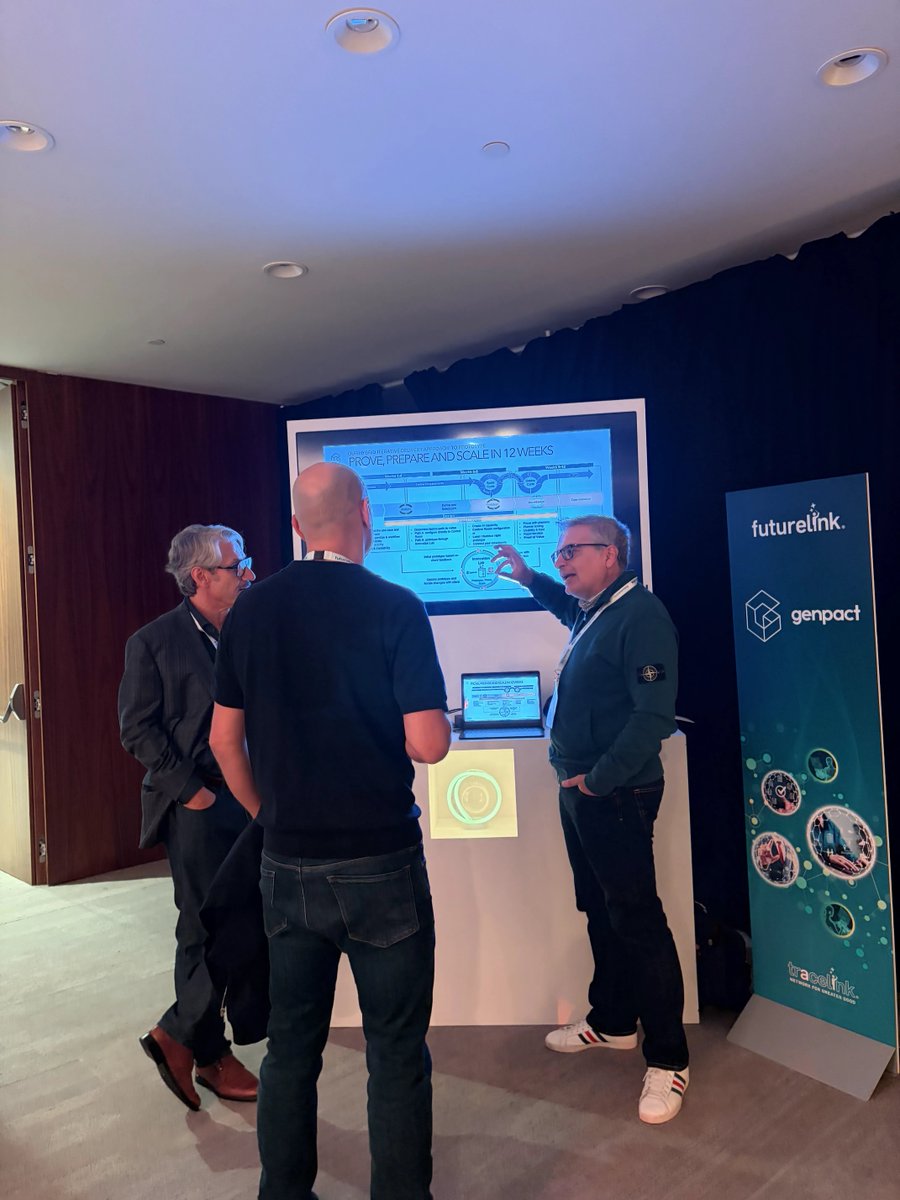 TraceLink's tweet photo. Digitalization is an important step toward agentic supply chain operations.

At #FutureLink2026, Track &amp; Trace and Agentic Business Process sessions show the progression from digitalizing critical supply chain information and operations to supporting governed agentic work. https://t.co/QlLlJdnDlr