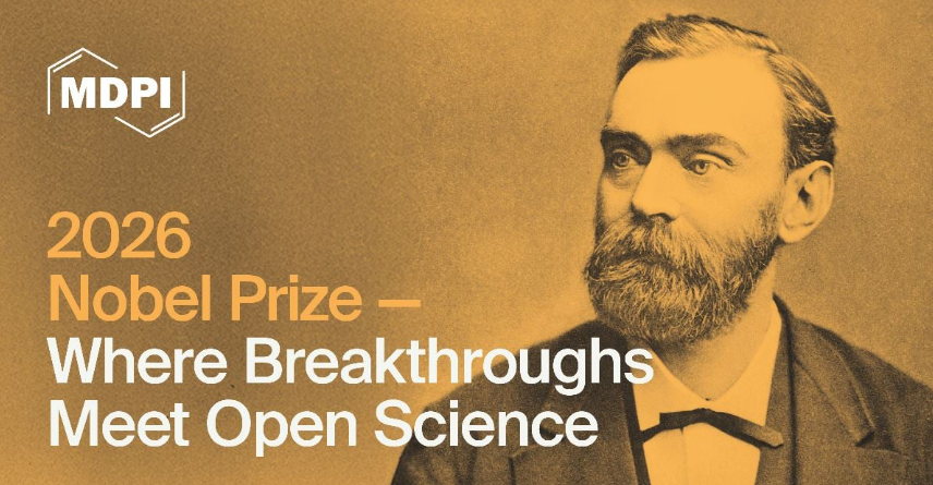 Modelling_MDPI's tweet photo. 🏆🔬 MDPI’s 2026 Nobel Prize Prediction: Winners Announced!
🌍 With 100+ submissions from around the world, we’re delighted to congratulate our 6 winners! 
👏 https://t.co/pNcbdZZxx2
#MDPI #NobelPrize #Science #OpenScience https://t.co/rDdhyGTkCQ