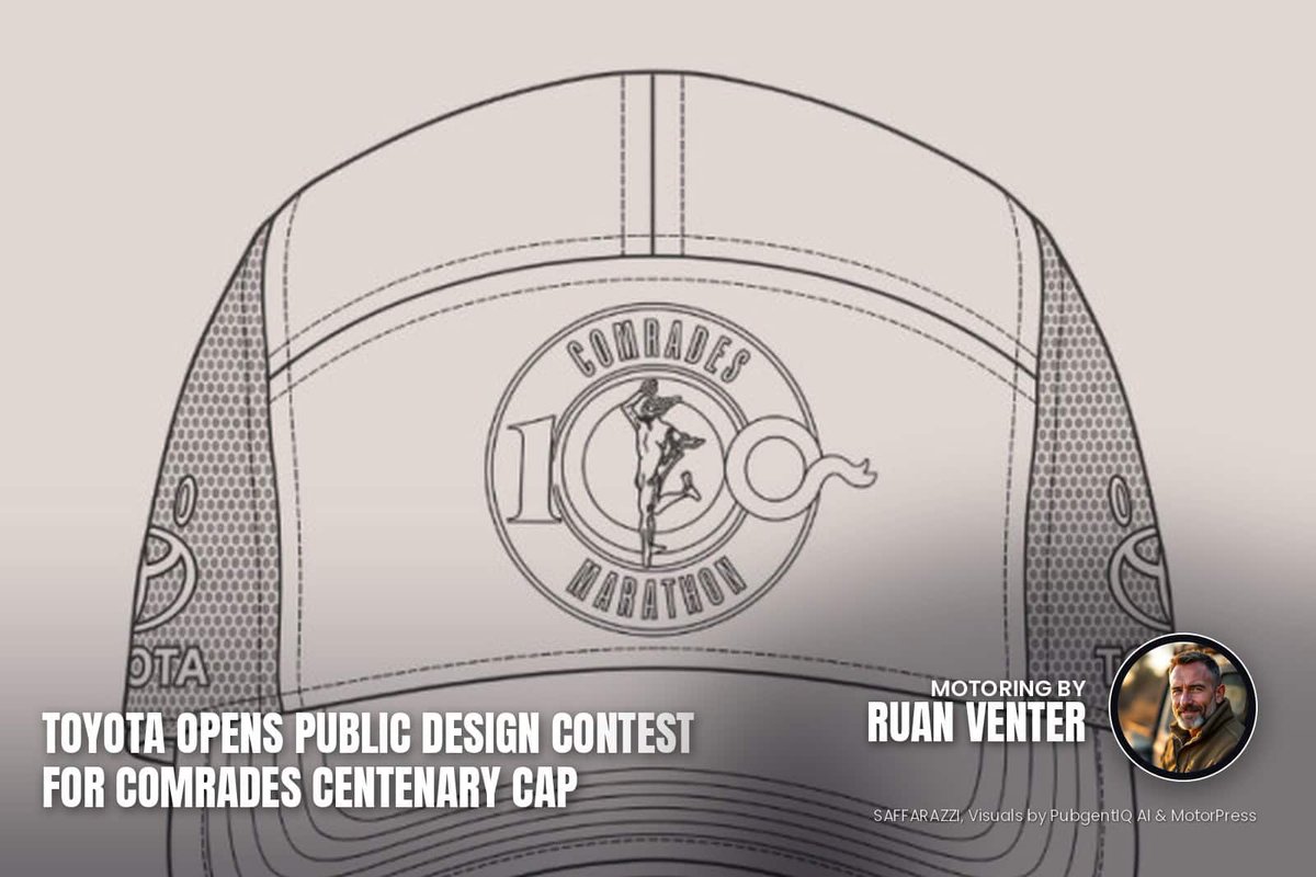 saffarazzi_com's tweet photo. Toyota opens public design contest for Comrades centenary cap 🚗
➡️➡️➡️ FULL STORY ON SAFFARAZZI ⬅️⬅️⬅️
#Toyota #MotorPress #Motoring https://t.co/DENzoxAD5C