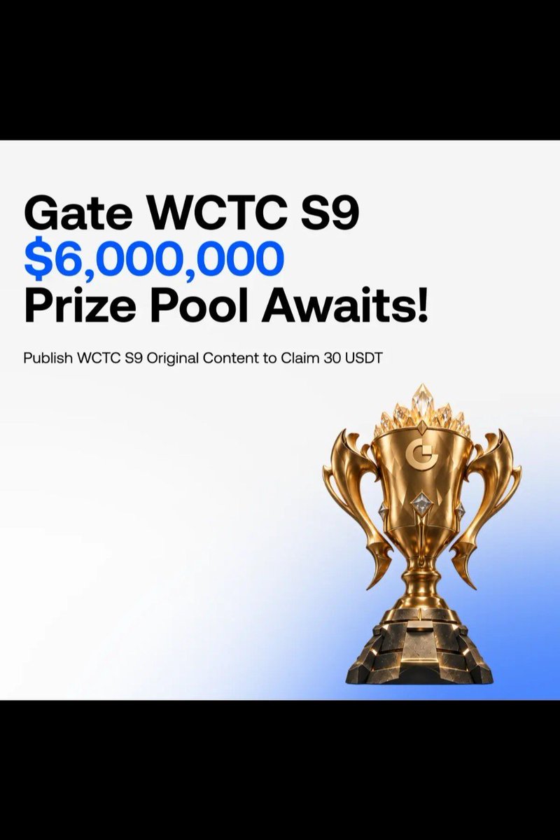 BitHive602's tweet photo. Gate WCTC Season 9 is LIVE with a massive 6M USDT prize pool.

Get ready for another season packed with trading challenges, team competition, and rewards. 

• 725K USDT for Log In & Win
• 400K USDT for Solo Trading
• 3.2M USDT for Team Battle
• 400K USDT for Market Prediction 1v1 PK
• 1.275M+ USDT in Carnival Perks

Whether you enjoy trading on your own, teaming up with other traders, or testing your market prediction skills, there are multiple ways to take part this season.

Choose your preferred challenge, explore the available activities, and see how you perform!

Ready to join Gate WCTC Season 9?

👉 Join here: https://t.co/t0Si12hVTO

Terms and eligibility apply. Rewards are subject to campaign rules.

#GateWCTCS9 #GateBooster
