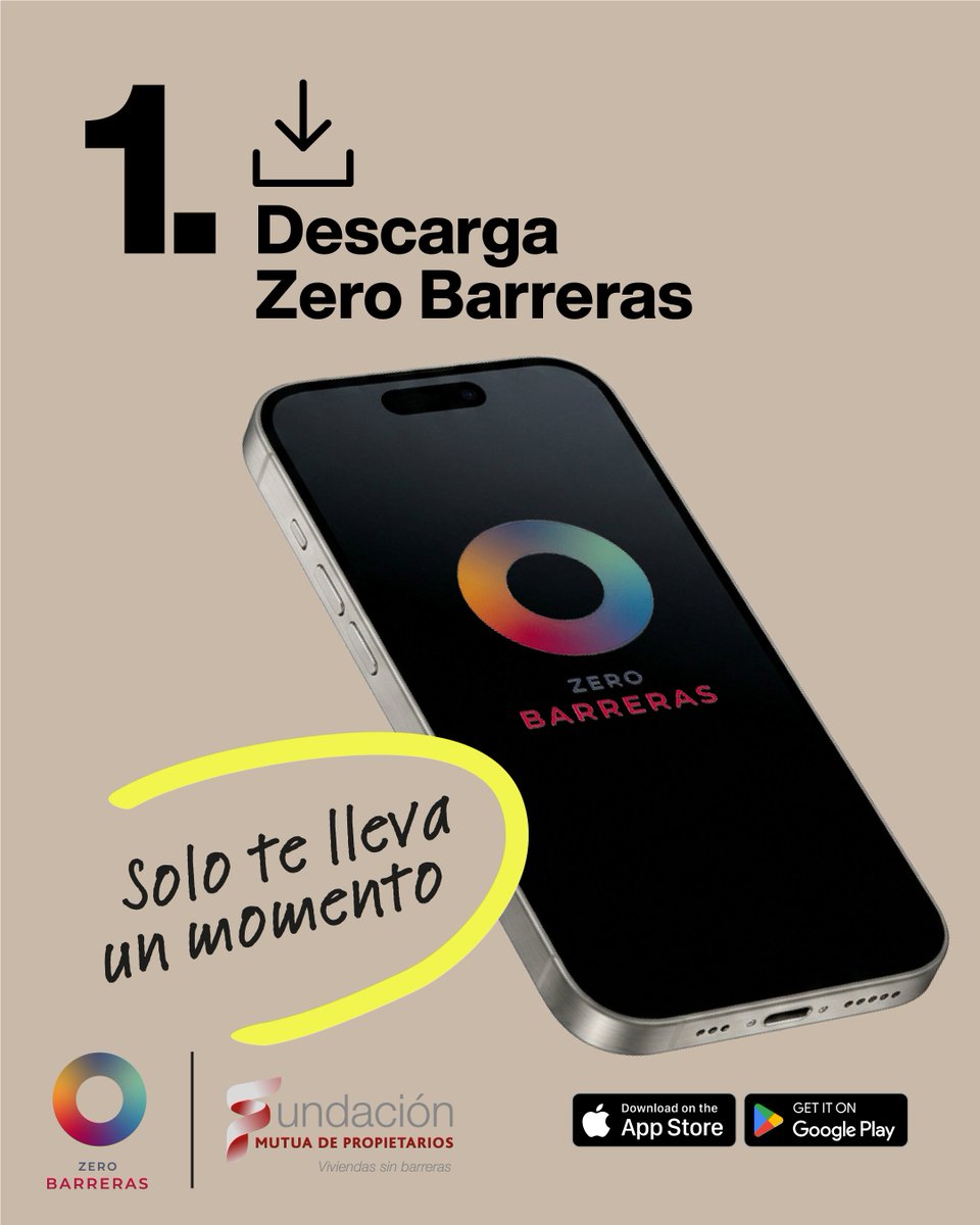 FundacionMdP's tweet photo. 👀 ¿Todavía no has medido la accesibilidad de tu edificio de viviendas?​

¡Tienes una nueva oportunidad para participar en el sorteo de un iPhone 17 Pro Max! 🎁​

📱 Descarga la app Zero Barreras y regístrate.​

🏢 Completa una medición válida de tu edificio.​

🎁 1 medición = 1 participación en el sorteo.​

Porque cada medición nos ayuda a hacer visibles las barreras arquitectónicas de nuestros edificios.​

⏰ ¡Tienes hasta el 5 de noviembre!​

💙 Mira. Mide. Suma.​

#MideConZeroBarreras #FundaciónMutuaDePropietarios 
---
👀 Encara no has mesurat l’accessibilitat del teu edifici d’habitatges?

Tens una nova oportunitat de participar en el sorteig d’un iPhone 17 Pro Max! 🎁

📱 Descarrega’t l’app Zero Barreras i registra-t’hi.

🏢 Fes un mesurament vàlid del teu edifici.

🎁 1 mesurament = 1 participació en el sorteig.

Perquè cada mesurament ens ajuda a fer visibles les barreres arquitectòniques dels nostres edificis.

⏰ Tens temps fins al 5 de novembre!

💙 Mira. Mesura. Suma.

#MideConZeroBarreras #FundaciónMutuaDePropietarios