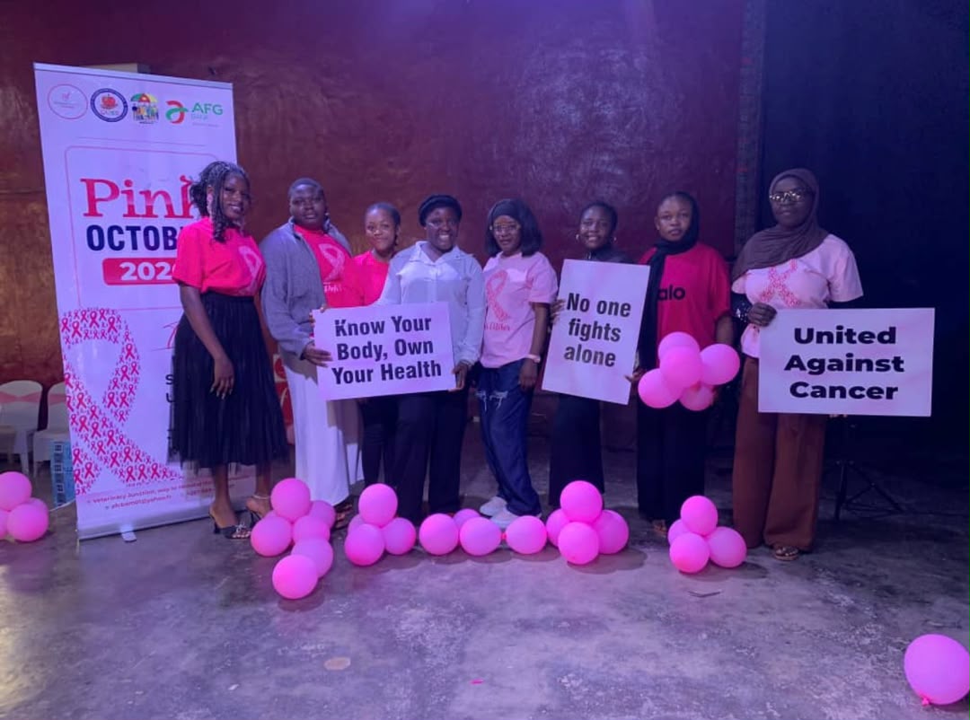 ActionGender's tweet photo. 🎀 Keep your breasts safe and your health a priority
Know the signs, seek medical advice, &amp; encourage regular breast checks. Early detection matters.
We marked #PinkOctober through a community march &amp; roundtable discussion 2 raise #BreastCancerAwareness &amp; promote early detection https://t.co/QdmF0vufT1