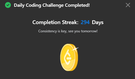 RootMadhav's tweet photo. Day - 294
LeetCode POTD
LeetCode - 3863
Problem - Minimum Operations to Sort a String
#LeetCode #LeetCodeStreak #Coding #POTD #365daysofcode #POTDwithLeetCodeDay https://t.co/i5VMIuJshB