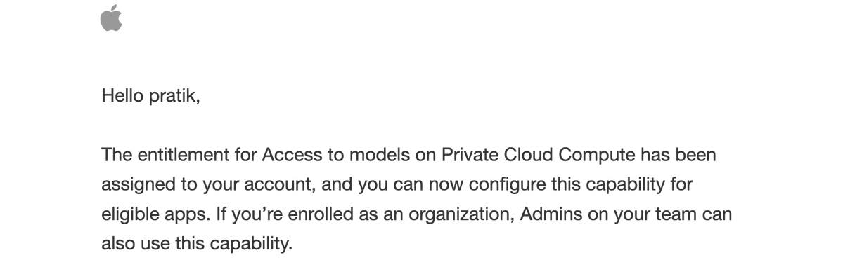 weirdlyai's tweet photo. Excited to see how it opens up the app development using cloud so we don't have to rely on on-device models for privacy and security. https://t.co/nZGRLu76zm