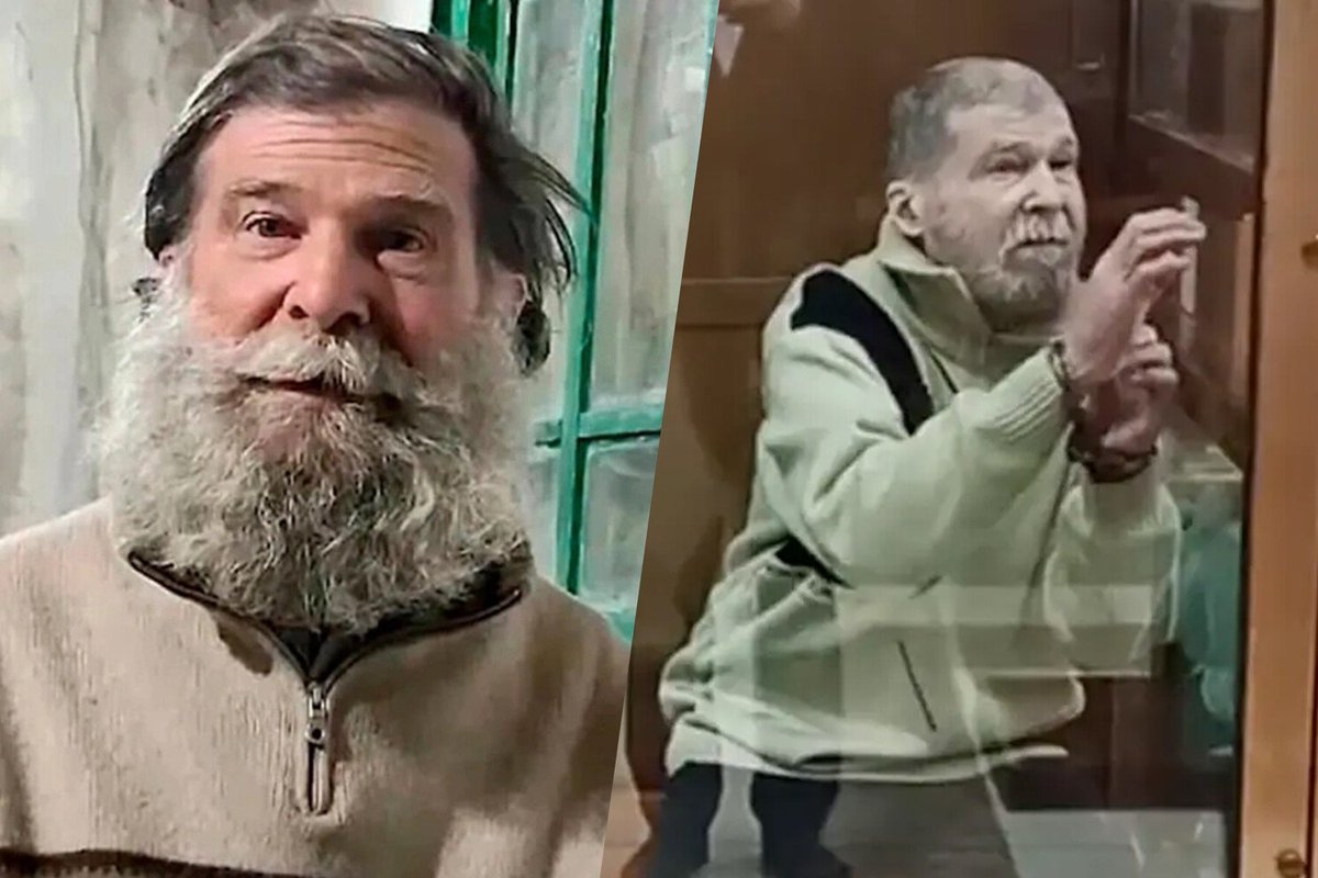 JayinKyiv's tweet photo. Today, after four years of brutal torture, including electric shock, near daily beatings, starvation and isolation confinement, the Kremlin has released Steve Hubbard, a Michigan native, who was kidnapped in 2022 from his home in Izyum, Ukraine, where he had lived since 2014.

Ukrainian servicemen that had shared a cell with him in 2024 relay stories of the brutality that was inflicted upon him by the Russians over a several year period.

Steve Witkoff today thanked his Russian master for releasing the American, while Putin will surely be gifted massive US concessions to further build up his war machine for the US-Russia war on Europe.