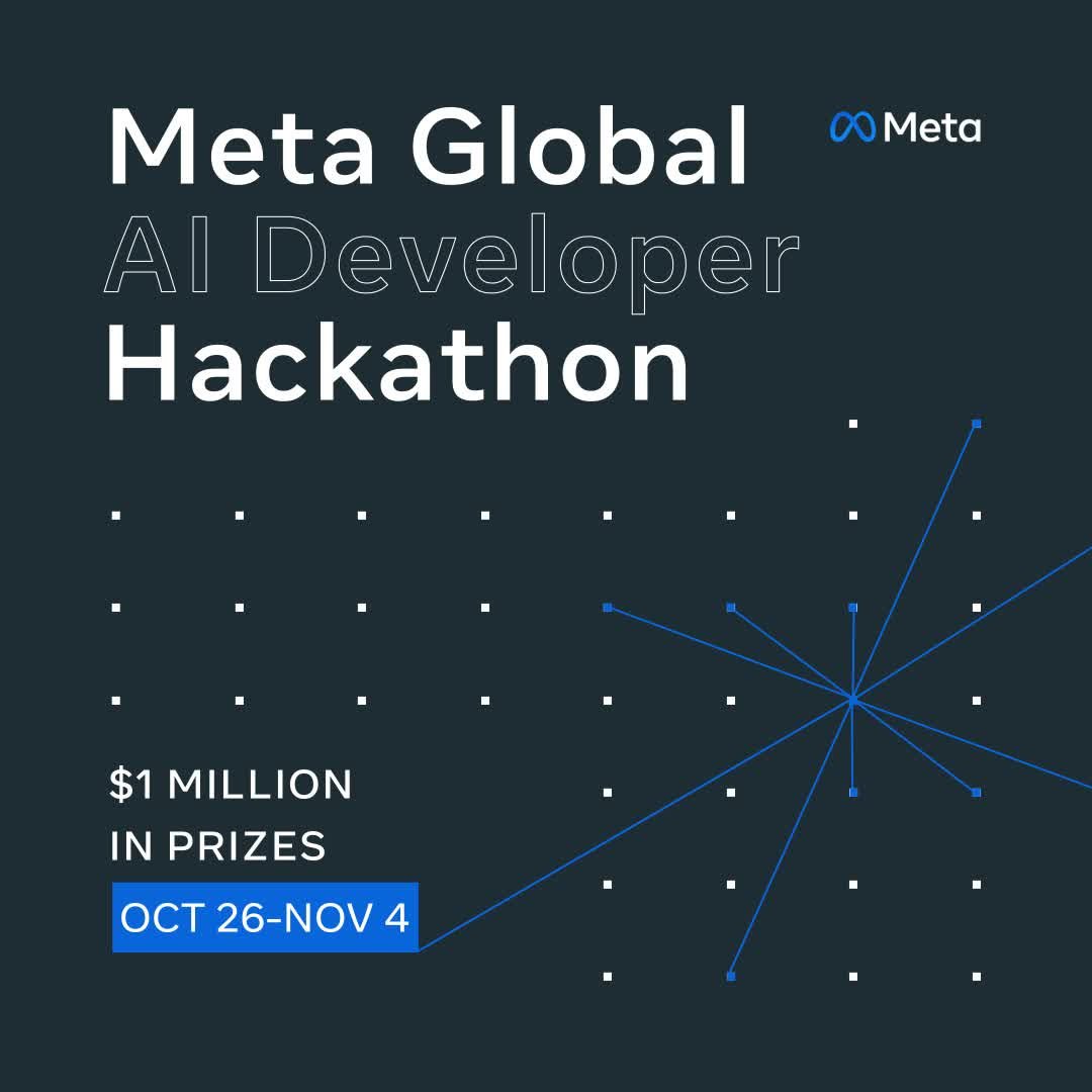TheCoderBtw's tweet photo. Got selected for the Meta Global AI Developer Hackathon (only 20k spots worldwide).

From the kickoff on Oct 26 through the closing ceremony on Nov 9, I’m building Acan in public right here. I’ll share the key steps along the way.

Building it with @droid, Meta’s APIs, and the other partner resources they give us.

Acan is me rethinking how developers actually interact with AI agents. Chat interfaces got us this far, but I don’t think we should stay stuck with them when we’re developing. There are better ways, and I’m exploring one that feels like it smooths the whole thing out.

It’ll be open source once it goes public. Let’s see what happens.

Good luck to everyone else building. 🫡